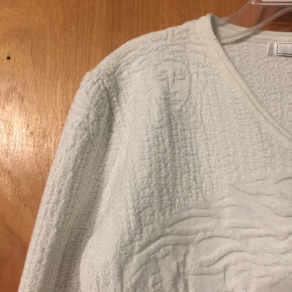 P&S Versace cream sweater - Picture 9 of 11